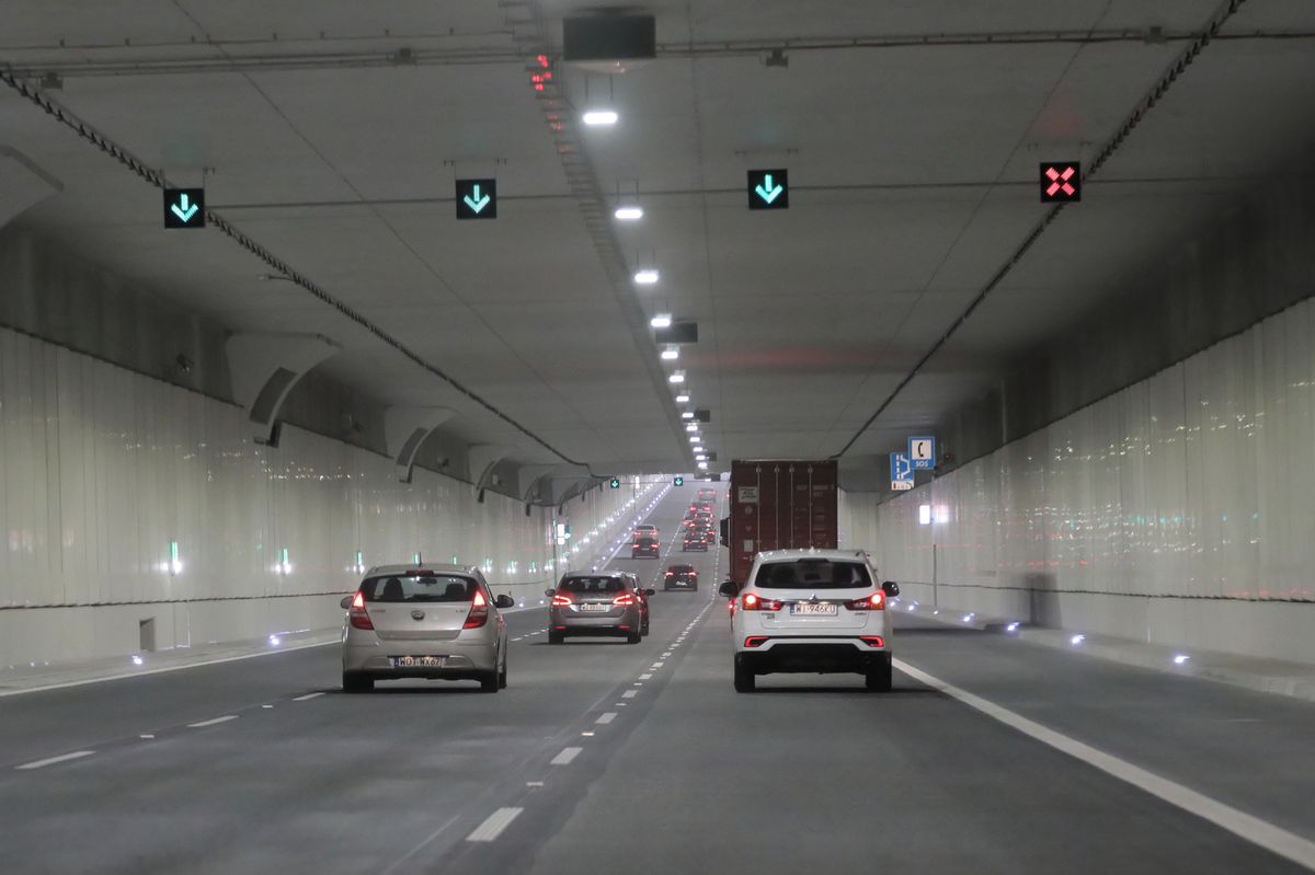 Tunel Ursynowski w Warszawie 