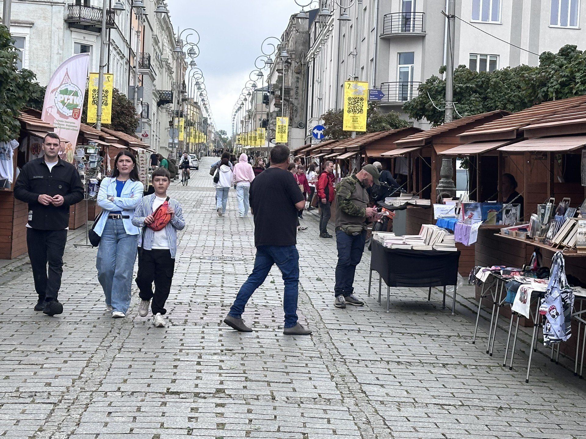 Kiermasz książki na ulicy Sienkiewicza w Kielcach. Potrwa do niedzieli, 7 września