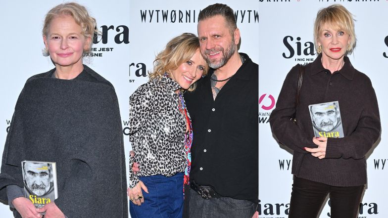 Garstka gwiazd na premierze biografii