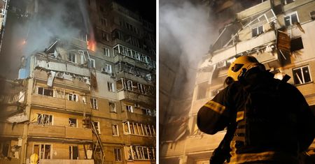 Zmasowany atak na Kijów. Kula ognia nad miastem, są ofiary śmiertelne