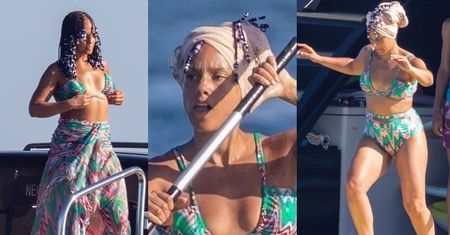 Naturalna Alicia Keys cieszy się życiem na pokładzie prywatnego jachtu (ZDJĘCIA)