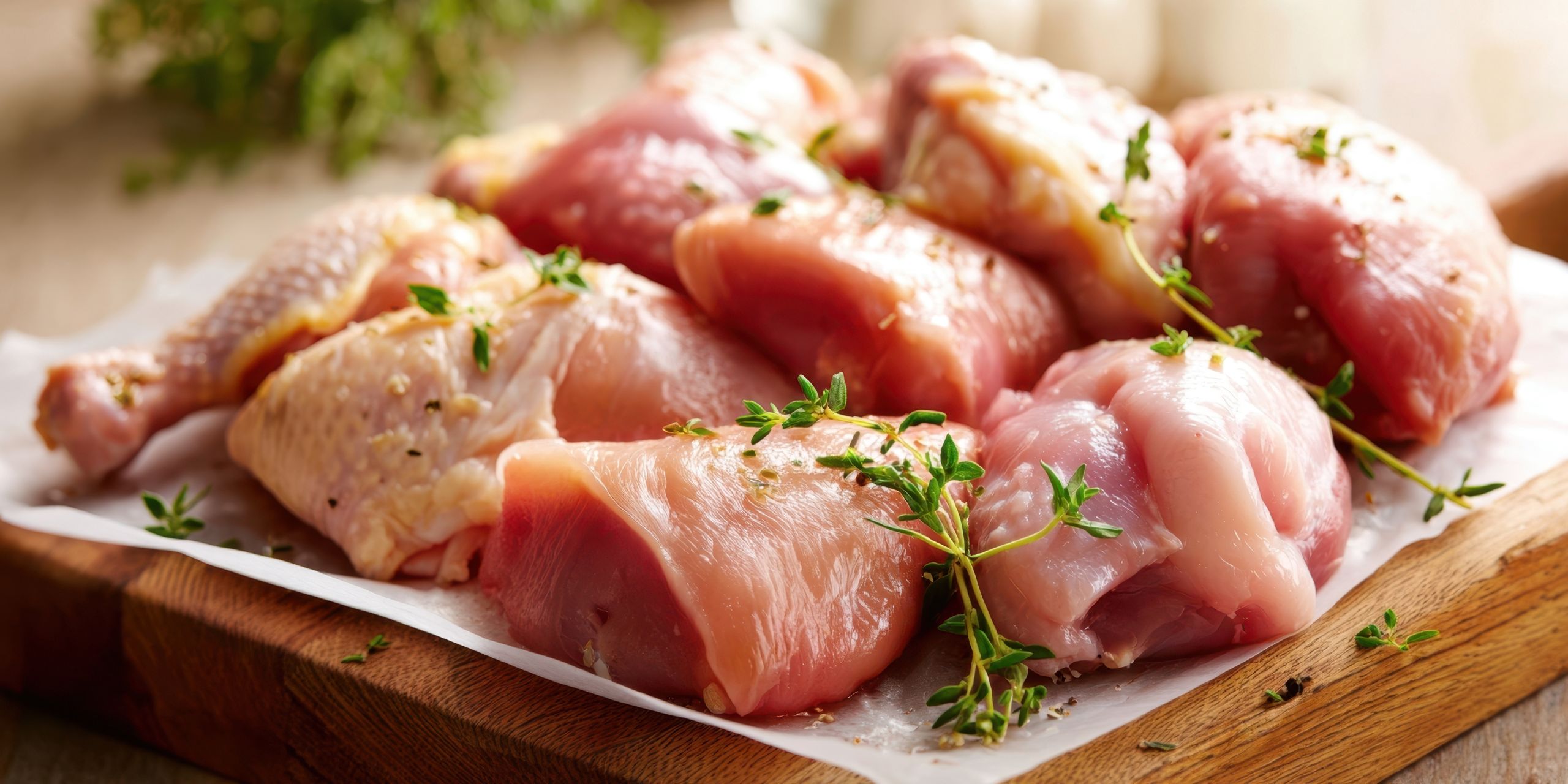 The mouthwatering selection of chicken pieces ready for culinary preparation
The mouthwatering selection of chicken pieces ready for culinary preparation
chicken, meat, cooking, raw, ingredients, food, cuisine, culinary, healthy, proteins, thyme, fresh, wooden, board, preparation, kitchen, meal, organic, diet, barbecue, grill, recipe, flavor, spice, gourmet, butcher, herbs, poultry, closeup, tasty, wholesome, nutrition, rustic, feasting, freshness, delicacy, chef, seasoning, wide, chicken, meat, cooking, raw, ingredients, food, cuisine, culinary, healthy, proteins, thyme, fresh, wooden, board, preparation, kitchen, meal, organic, diet, barbecue, grill, recipe, flavor, spice, gourmet, butcher, herbs, poultry, closeup, tasty, wholesome, nutrition, rustic, feasting, freshness, delicacy, chef, seasoning, wide
