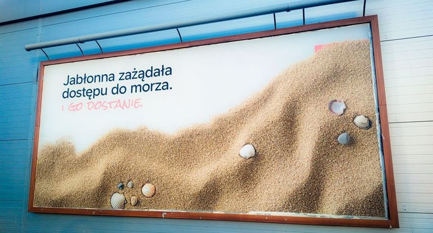 Hasła z żądaniem dostępu do morza to akcja Orlenu