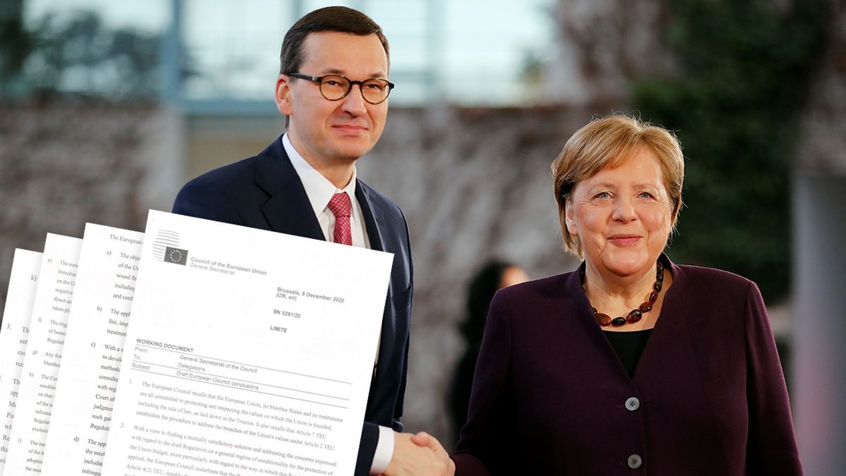 Jest projekt porozumienia ws. budżetu UE, uwzględniający stanowisko Polski i Węgier