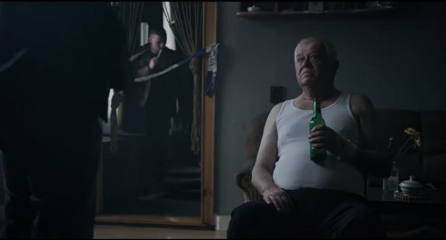 Marian Dziędziel jako morderca środowiska w kampanii antysmogowej „Nie truj sąsiada”