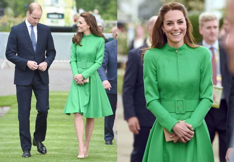 Księżna Kate i Książę William na Chelsea Flower Show