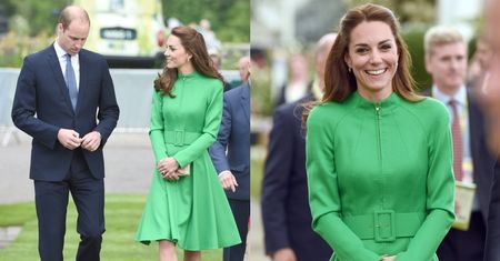 Zielona czy beżowa? Zobaczcie najnowsze stylizacje księżnej Kate (ZDJĘCIA)