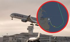 Samolot nagle runął 300 metrów w dół. Horror na pokładzie