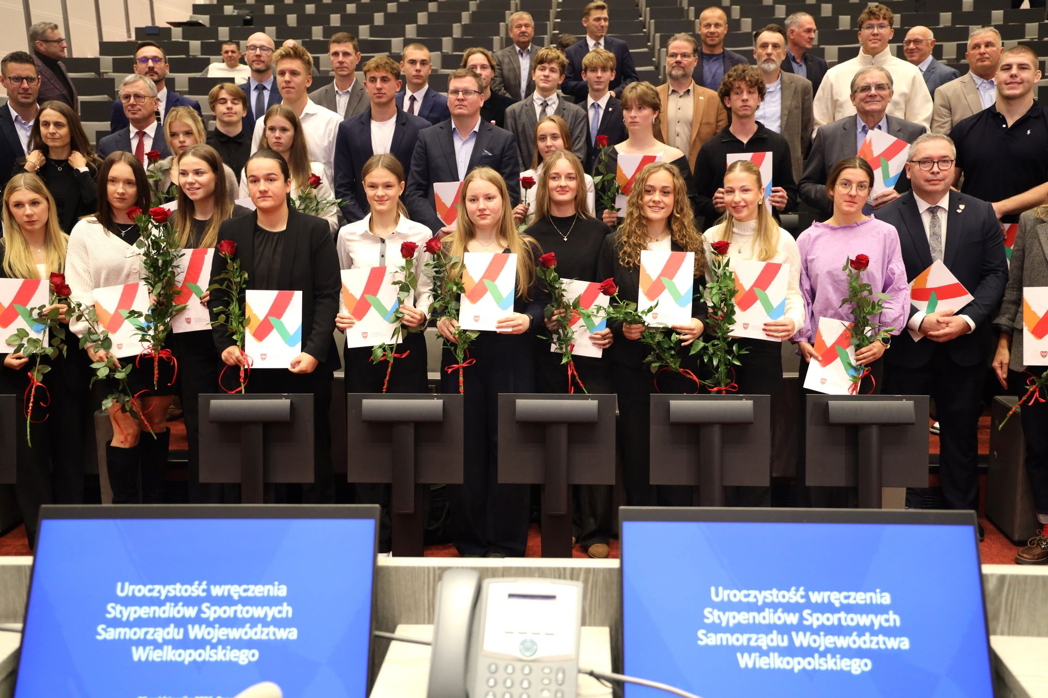 Stypendia sportowe Samorządu Województwa Wielkopolskiego fot. UMWW