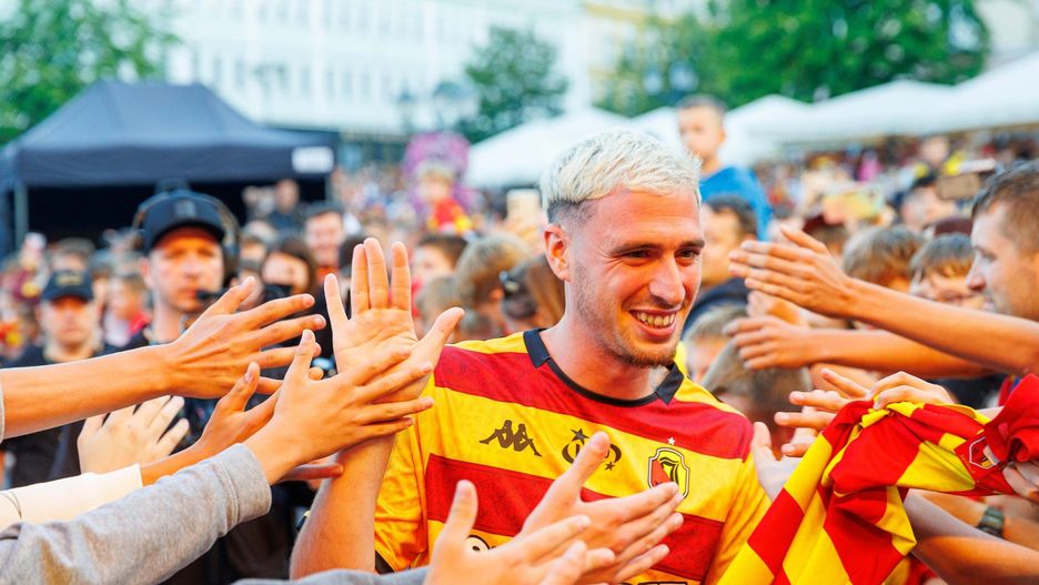 Prezentacja Jagiellonii na Rynku Kościuszki