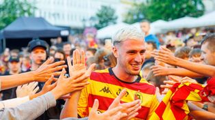 Białystok: Prezentacja Jagiellonii przed nowym sezonem na Rynku Kościuszki