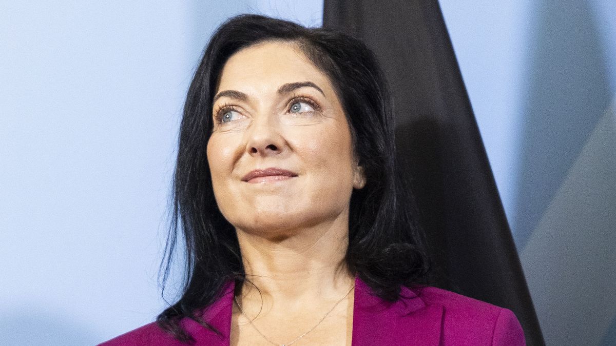 BERLIN, GERMANY - MAY 07:  New Economy and Energy Minister Katherina Reiche speaks to the press prior a handover ceremony at the Economy Ministry on May 07, 2025 in Berlin, Germany. Germany has a new government of Christian Democrats (CDU/CSU) and Social Democrats (SPD) that was sworn in yesterday. (Photo by Maja Hitij/Getty Images)