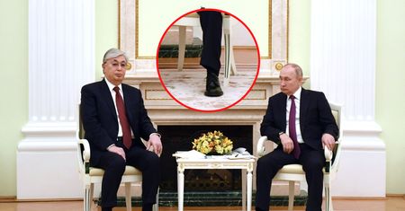 "Nie do opanowania". Putin powstrzymywał drżenia, nagrało się