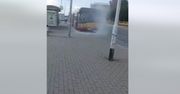 Zapalił się miejski autobus. Tak postąpiła z małym dzieckiem