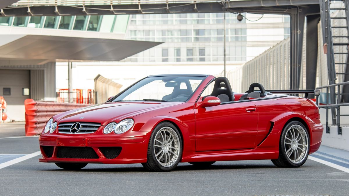 Powstało zaledwie 80 egzemplarzy Mercedesa CLK DTM AMG Cabrio