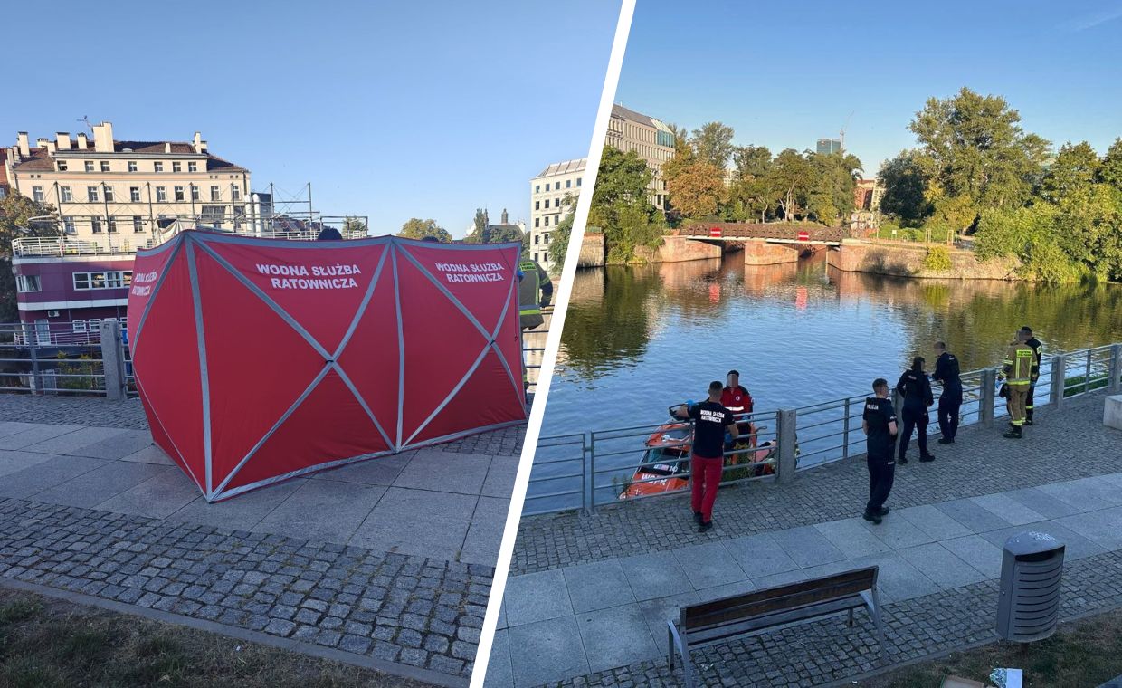 Dryfujące zwłoki w Odrze we Wrocławiu: Policja wyklucza morderstwo, poszukiwany senior zaginął