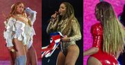 Beyonce w seksownych strojach na scenie w Londynie (ZDJĘCIA)
