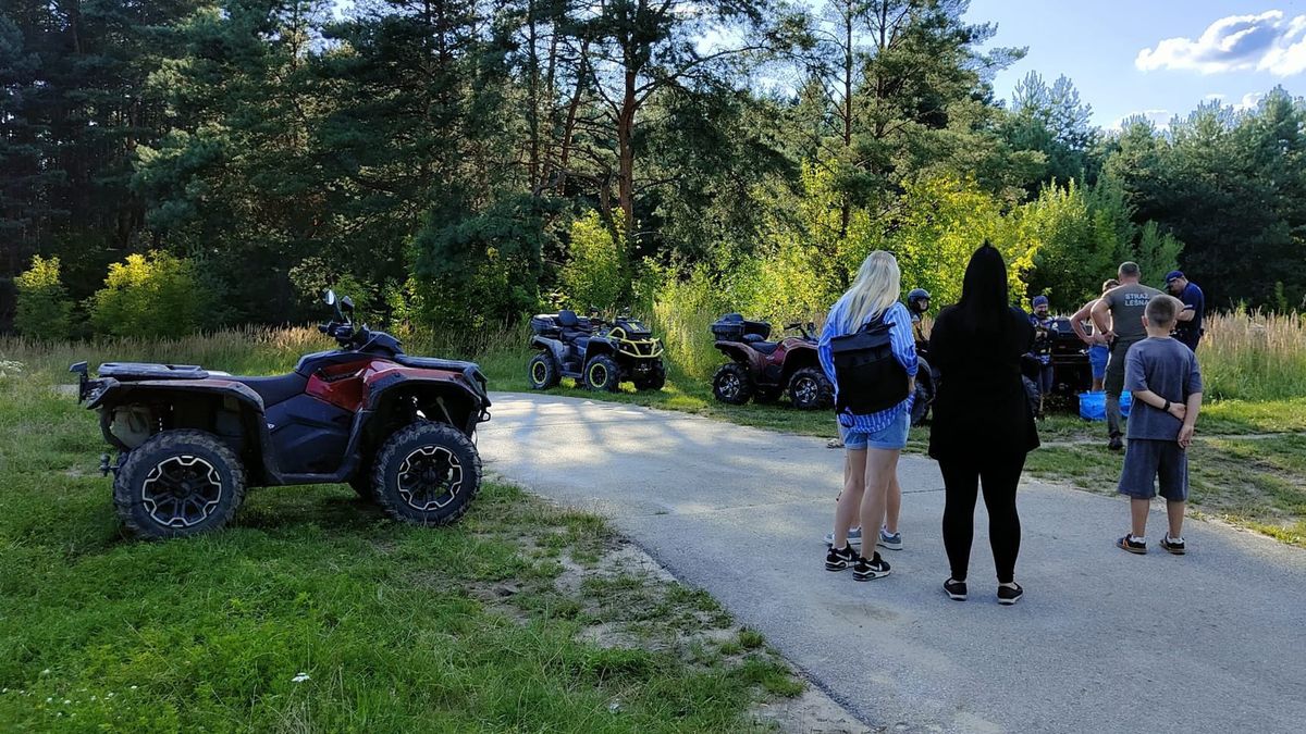Wjazd quadem do lasu rzadko jest legalny
