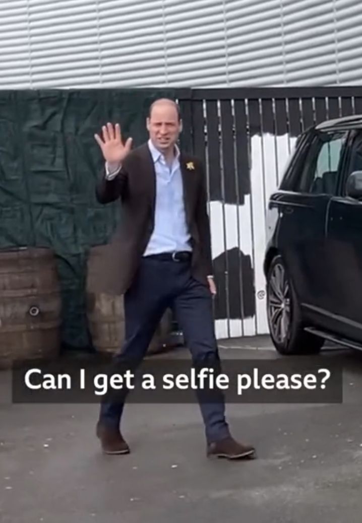Wymowna reakcja Williama na pytanie o Kate