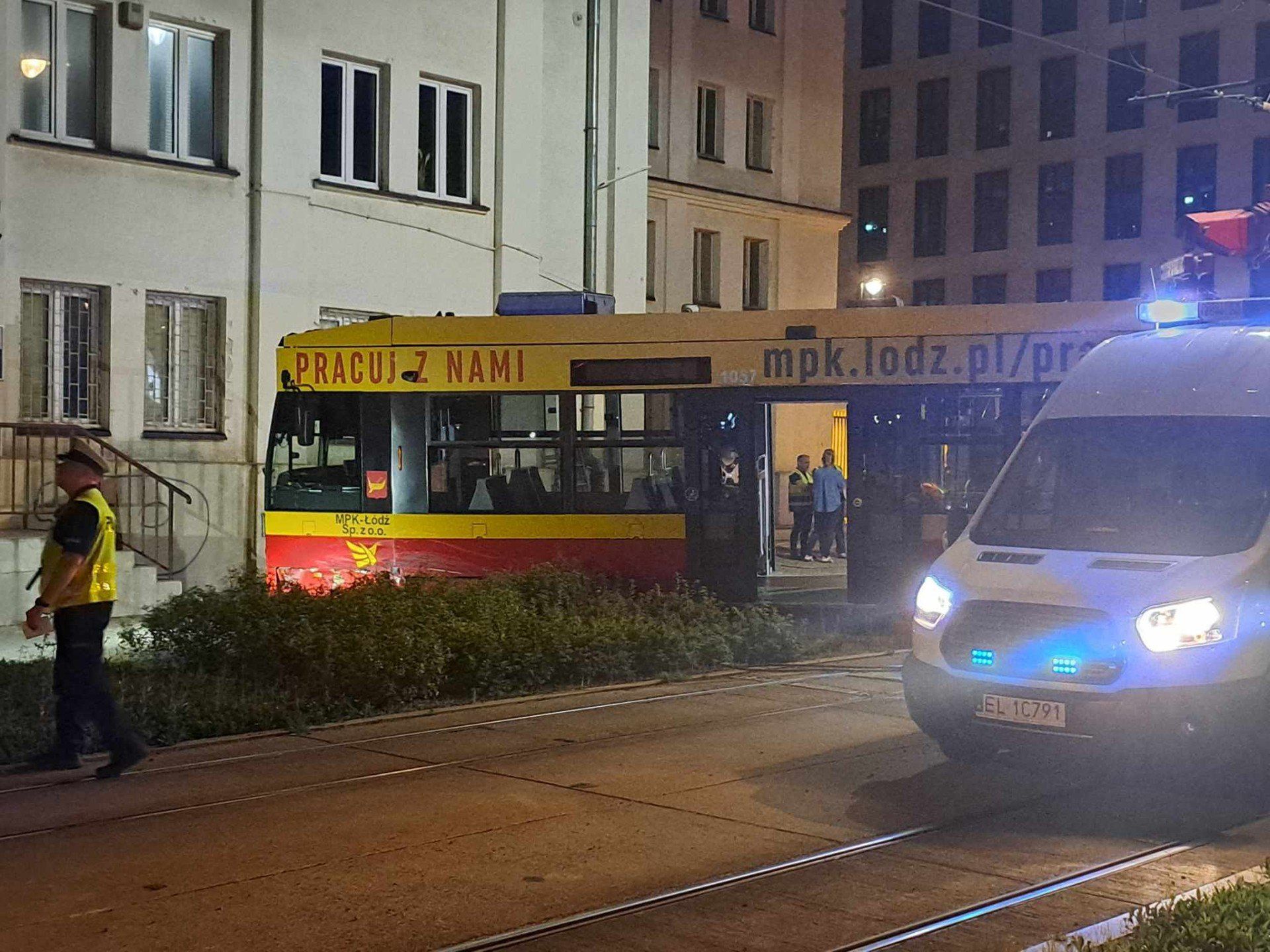 O mały włos od tragedii w Łodzi