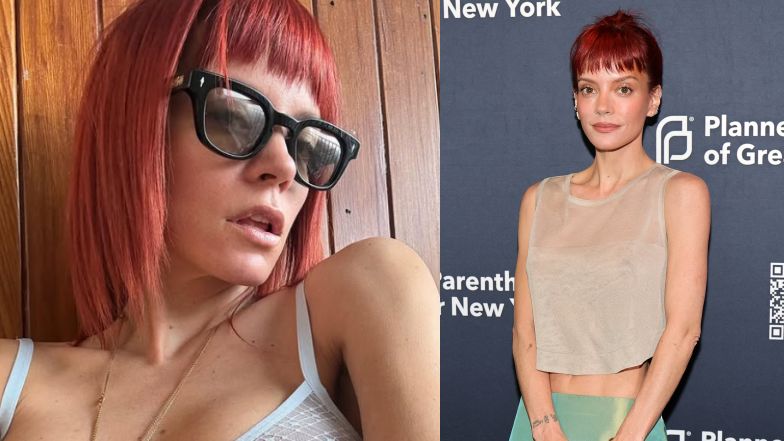 Lily Allen pokazała powiększone piersi