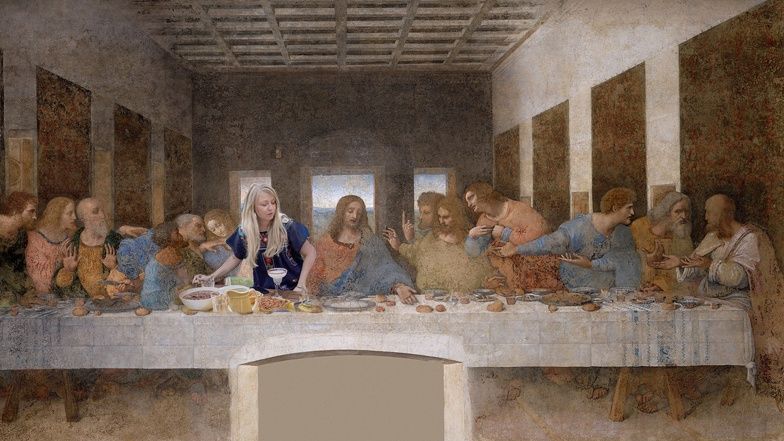 Mama Ginekolog na słynnych dziełach sztuki sakralnej 