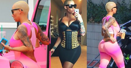Amber Rose: "Nie odchudzam się i mam boskie ciało" (ZDJĘCIA)