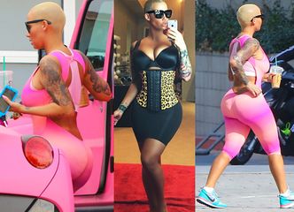 Amber Rose: "Nie odchudzam się i mam boskie ciało" (ZDJĘCIA)