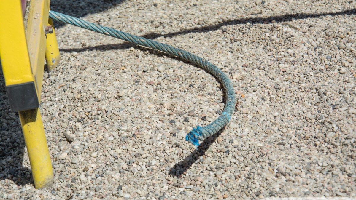 O krok od tragedii na placu zabaw