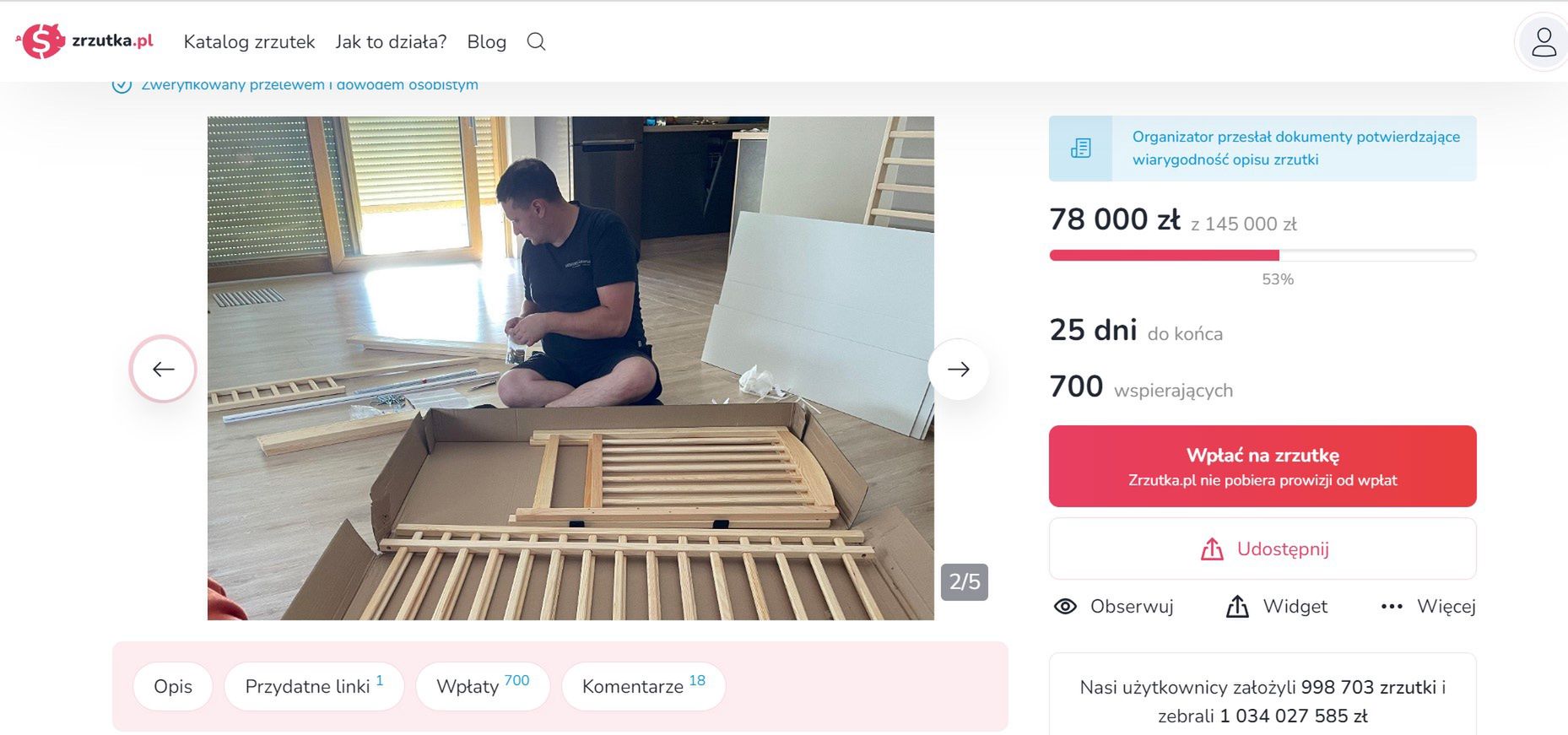 Jego serce przestało bić. Był na turbinie wiatrowej. 