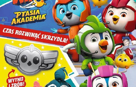 Nowy magazyn dla dzieci "Top Wing" wydawnictwo Egmont Polska