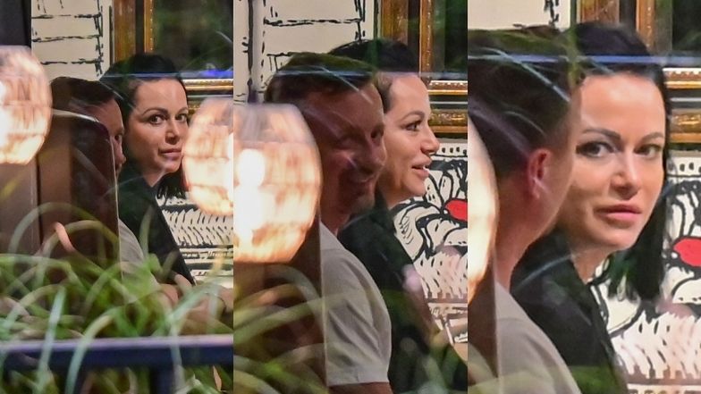 Izabela i Adam Małyszowie na kolacji z córką i zięciem