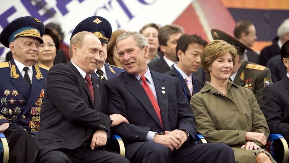 Wizyta ówczesnego prezydenta USA George'a W. Busha w Moskwie w maju 2005 roku