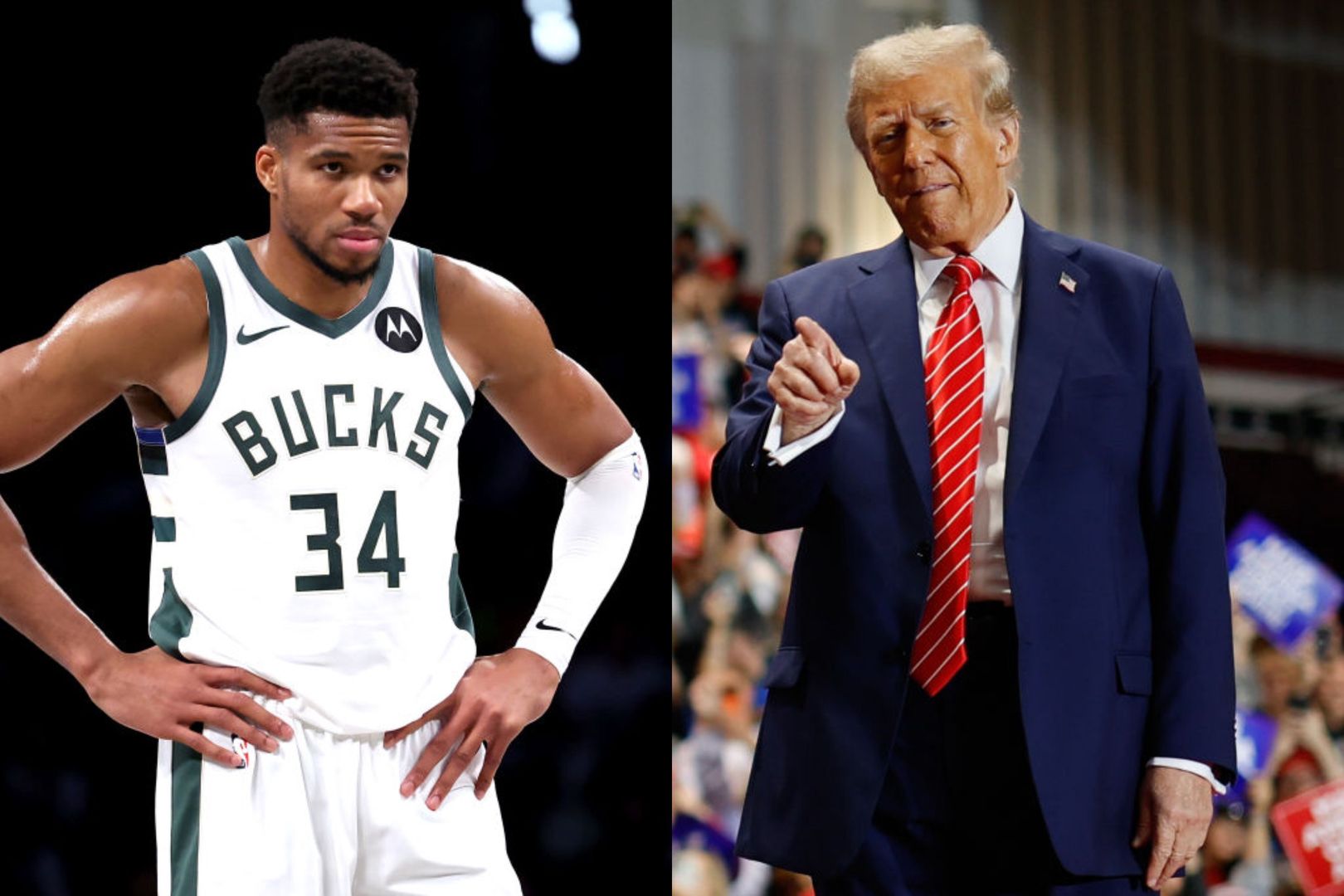 Donald Trump porównał się do gwiazdy NBA. Ludzie byli w szoku