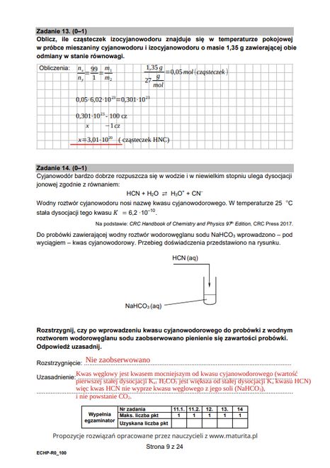 Propozycje rozwiązań opracowane przez nauczycieli z www.maturita.pl