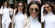 #TRENDY: Eva Longoria w białym golfie