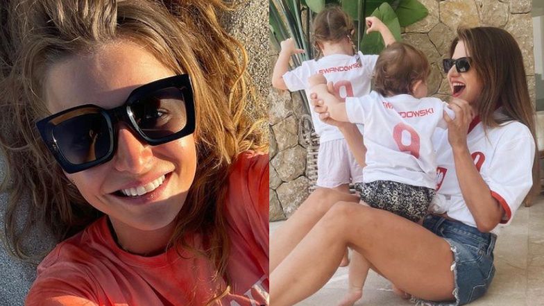 Anna Lewandowska pokazuje córki 