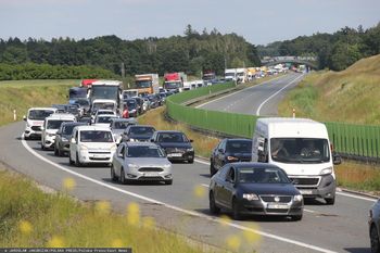 Pożar ciężarówki na S12. Gigantyczny korek i chaos pod Lublinem