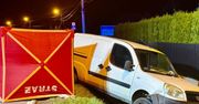 Wola Mielecka: Dostawczak wbił się w przepust. 57-latek nie żyje