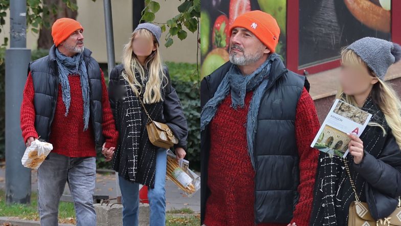 Andrzej Kopczyński z nową partnerką.