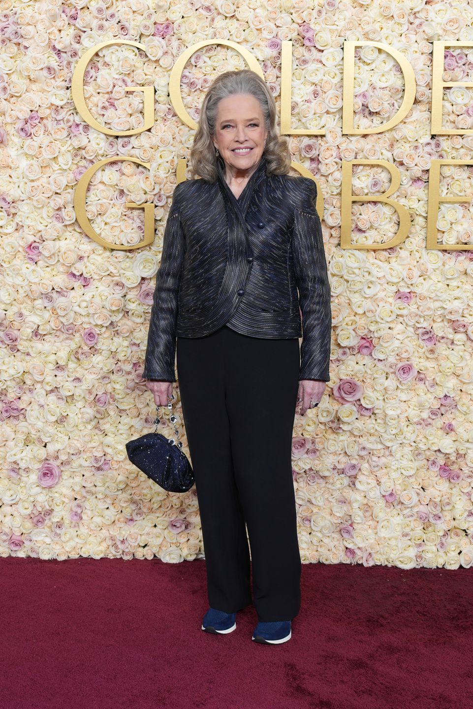 Kathy Bates na Złotych Globach