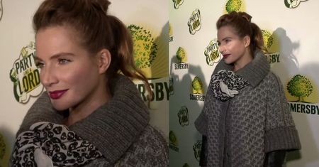 Zmęczona Dereszowska w kocu?