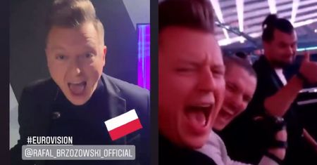 Eurowizja 2021. Rafał Brzozowski dopinguje sam siebie po występie: "IT WAS THE RIDE OF MY LIFE"