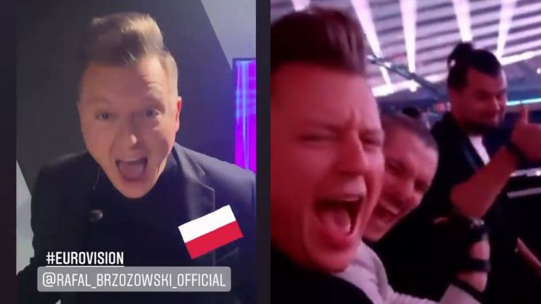 Eurowizja 2021. Rafał Brzozowski dopinguje sam siebie po występie: "IT WAS THE RIDE OF MY LIFE"