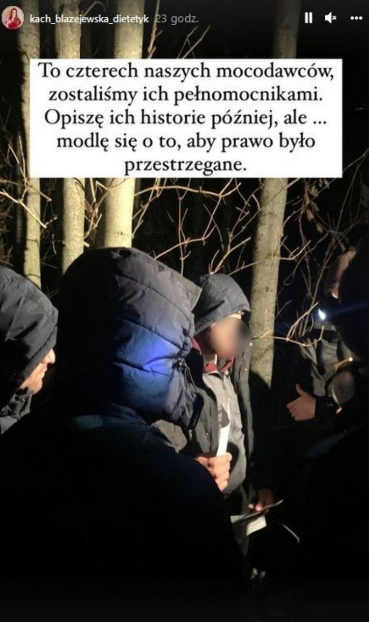 Maciej Stuhr z żoną zostali pełnomocnikami Syryjczyków koczujących na granicy