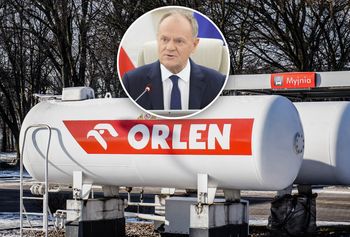 Tusk zapowiada interwencję ws. cen paliw. Akcje Orlenu runęły