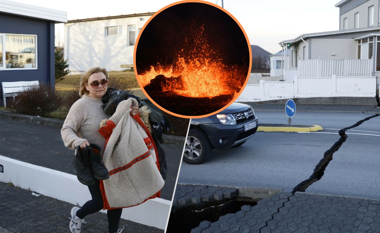 Islandia czeka w strachu. Ludzie dostali 5 minut. Teraz będą stawiać mur