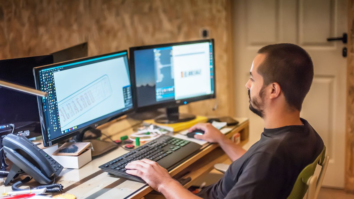 Business man designer works on computer in working office
Business man designer works on computer in working office. Corporate person in technology company. Real life concept
business, man, computer, accountant, programmer, designer, businessman, accounting, administrator, adult, busy, casual, company, connection, corporate, data, desk, desktop, developer, document, employee, male, internet, job, life, lifestyle, looking, many, mess, messy, modern, occupation, office, organize, overwork, people, person, professional, programming, read, real, sitting, table, team, teamwork, technology, web, work, worker, workplace, young