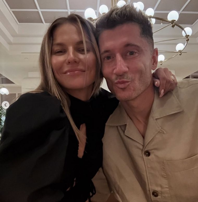 Anna i Robert Lewandowscy