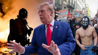 Trump o zamieszkach w Europie. "Kocioł, który zaraz wybuchnie"